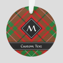 Clan MacAulay Tartan Ornament