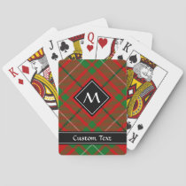 Clan MacAulay Tartan Playing Cards