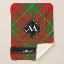 Clan MacAulay Tartan Sherpa Blanket