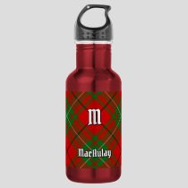 Clan MacAulay Tartan Steel Water Bottle