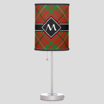 Clan MacAulay Tartan Table Lamp