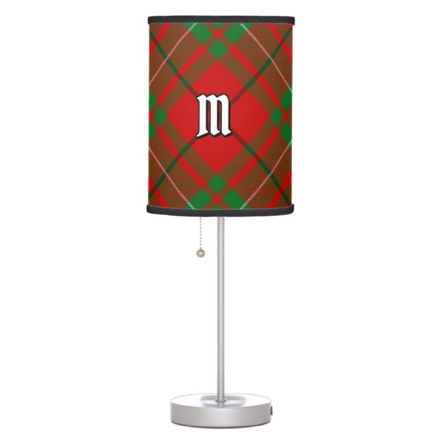 Clan MacAulay Tartan Table Lamp (Right)