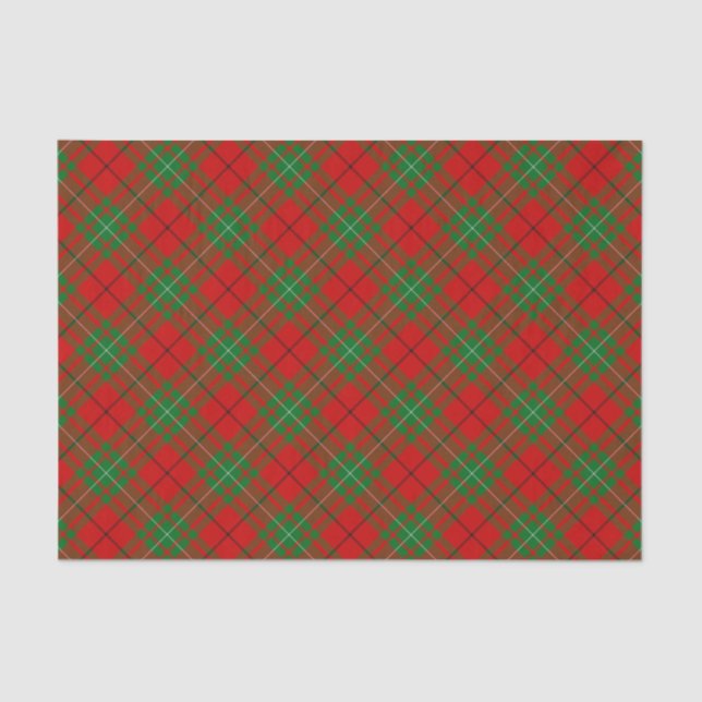 Clan MacAulay Tartan Tissue Paper (Front)