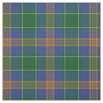 Clan Macauliffe Mcauliffe Irish Tartan Fabric by OldScottishMountain at Zazzle