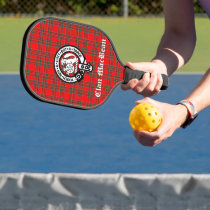 Clan MacLeod Crest Tartan Custom Iron On Patch