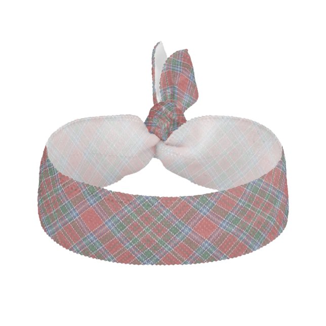 Clan MacBean MacBain Scottish Accents Tartan Hair Tie (Front)