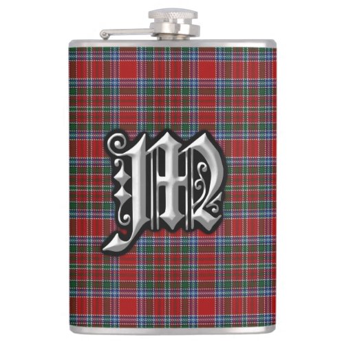 Clan MacBean MacBain Tartan Old Scotland Flask