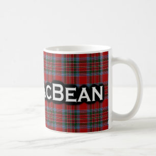 Clan MacBean Tartan Scottish Coffee Mug