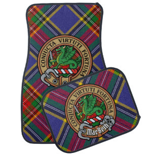 Clan MacBeth Crest Car Floor Mat