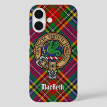 Clan MacBeth Crest Case-Mate iPhone Case