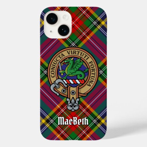 Clan MacBeth Crest Case_Mate iPhone Case
