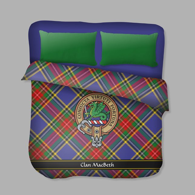Clan MacBeth Crest Duvet Cover (Creator Uploaded)