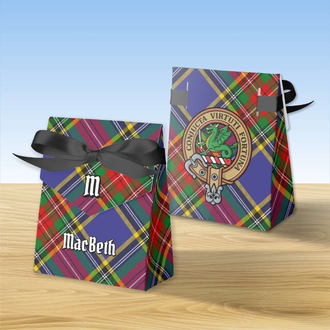 Clan MacBeth Crest Favor Box (Creator Uploaded)