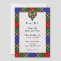 Clan MacBeth Crest Invitation