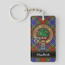 Clan MacBeth Crest Keychain