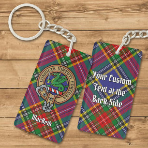 Clan MacBeth Crest Keychain