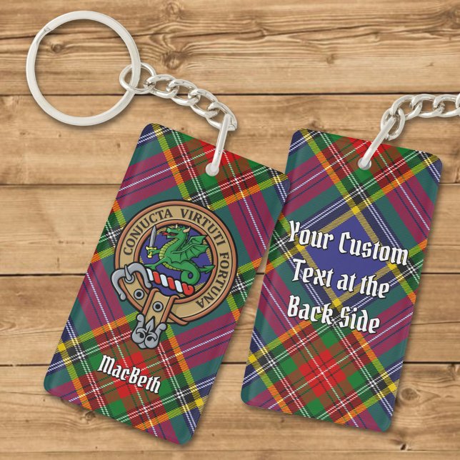 Clan MacBeth Crest Keychain (Creator Uploaded)