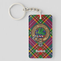 Clan MacBeth Crest Keychain