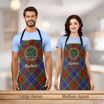 Clan MacBeth Crest over Tartan Apron