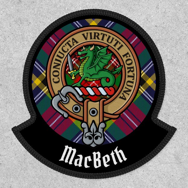 Clan MacBeth Crest Patch (Front)