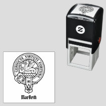 Clan MacBeth Crest Self-inking Stamp