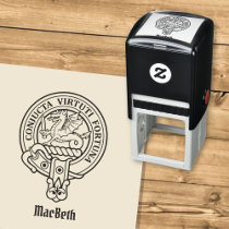 Clan MacBeth Crest Self-inking Stamp
