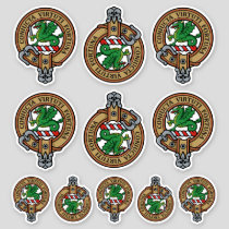 Clan MacBeth Crest Sticker Set