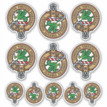 Clan MacBeth Crest Sticker Set