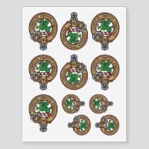 Clan MacBeth Crest Temporary Tattoos