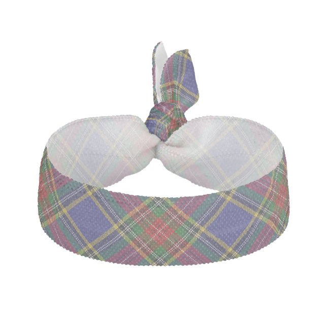 Clan MacBeth Scottish Accents Tartan Elastic Hair Tie (Front)
