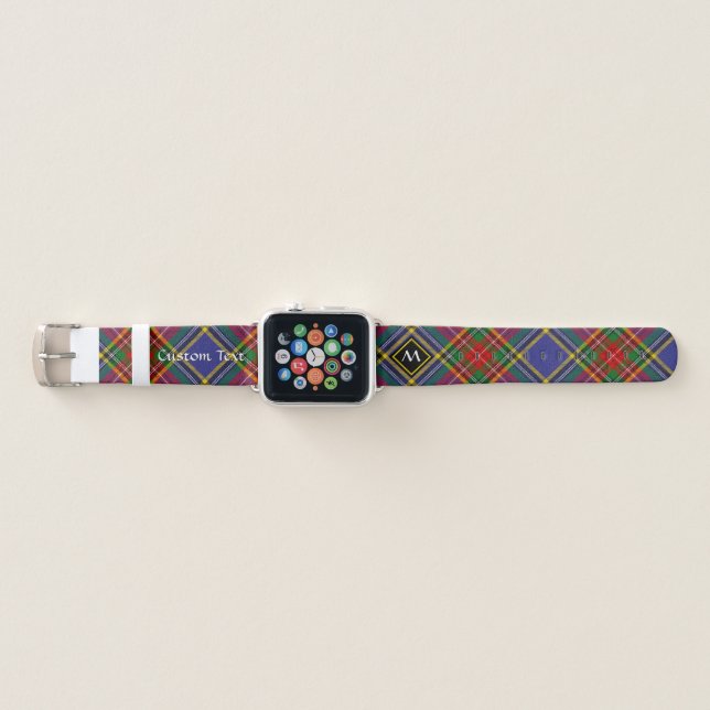 Clan MacBeth Tartan Apple Watch Band (Front)