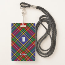 Clan MacBeth Tartan Badge