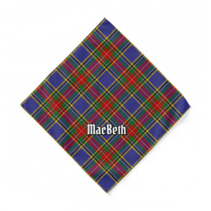 Clan MacBeth Tartan Bandana