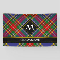 Clan MacBeth Tartan Banner