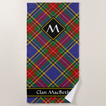 Clan MacBeth Tartan Beach Towel
