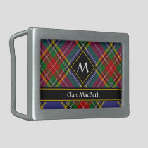 Clan MacBeth Tartan Belt Buckle