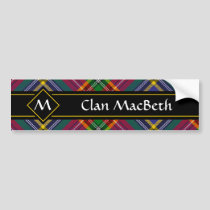 Clan MacBeth Tartan Bumper Sticker