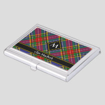 Clan MacBeth Tartan Business Card Case