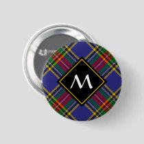 Clan MacBeth Tartan Button