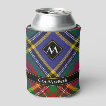 Clan MacBeth Tartan Can Cooler