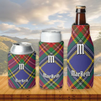 Clan MacBeth Tartan Can Cooler