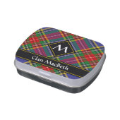 Clan MacBeth Tartan Candy Tin (Side)