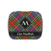 Clan MacBeth Tartan Candy Tin (Top)