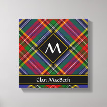 Clan MacBeth Tartan Canvas Print