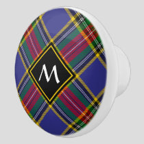 Clan MacBeth Tartan Ceramic Knob