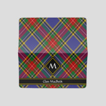 Clan MacBeth Tartan Checkbook Cover