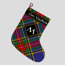 Clan MacBeth Tartan Christmas Stocking