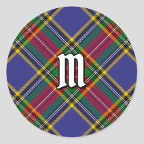 Clan MacBeth Tartan Classic Round Sticker