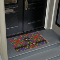 Clan MacBeth Tartan Doormat
