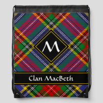 Clan MacBeth Tartan Drawstring Bag